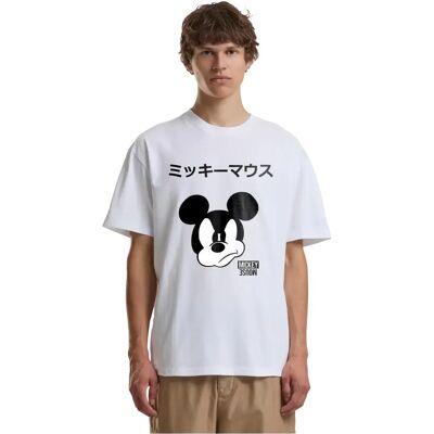 T-shirt Merchcode Mickey Japanese Blanc 2XL T-shirt Merchcode Mickey Japanese Blanc 2XL