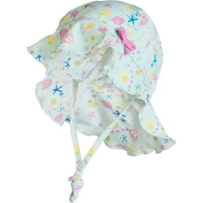 Baseballpet met nekbescherming voor meisjes Sterntaler Moules Vert 51/53 cm Baseballpet met nekbescherming voor meisjes Sterntaler Moules Vert 51/53 cm