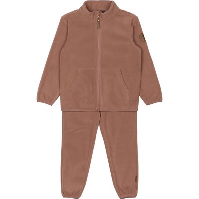 Baby fleece set Mikk-Line Bruin 3 jaar Baby fleece set Mikk-Line Bruin 3 jaar