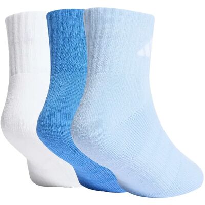 Gevoerde babysokjes adidas (x3) Bleu 25/27 Gevoerde babysokjes adidas (x3) Bleu 25/27