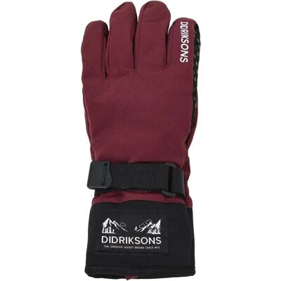Kinderskihandschoenen Didriksons Lovas Five FI 2 Rood Grootte 6 Kinderskihandschoenen Didriksons Lovas Five FI 2 Rood Grootte 6