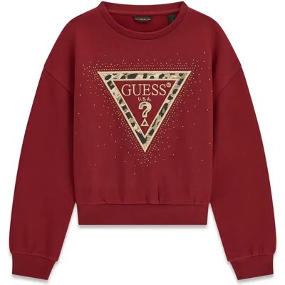 Meisjes Sweatshirt Guess Active Midi J6BQ07-K6093 Rouge 7 jaar oud Meisjes Sweatshirt Guess Active Midi J6BQ07-K6093 Rouge 7 jaar oud
