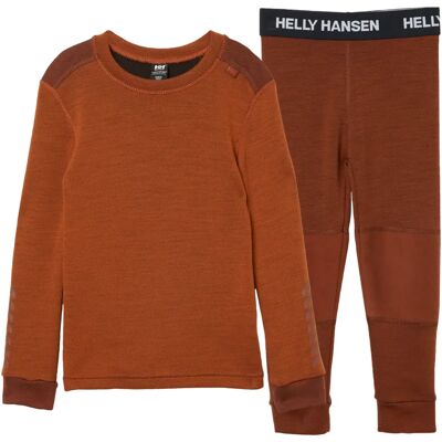 Baby merinowollen set Helly Hansen Marron 1 jaar Baby merinowollen set Helly Hansen Marron 1 jaar