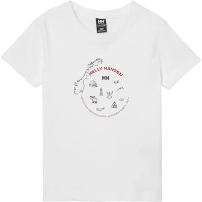 Baby T-shirt Helly Hansen Hh Graphic Wit 2 jaar Baby T-shirt Helly Hansen Hh Graphic Wit 2 jaar