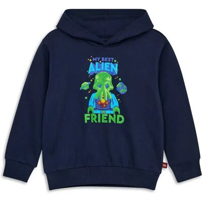 Baby hoodie Lego Wear Lwsaku 101 Bleu 3 jaar Baby hoodie Lego Wear Lwsaku 101 Bleu 3 jaar