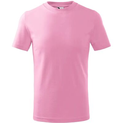 T-shirt kind Malfini Basic 138 Rose 6 jaar oud T-shirt kind Malfini Basic 138 Rose 6 jaar oud