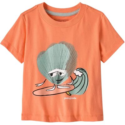 Baby T-shirt Patagonia Graphic Orange 3 jaar Baby T-shirt Patagonia Graphic Orange 3 jaar