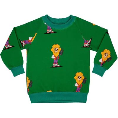 Junior Sweatshirt Raspberry Republic Roarsome Vert 6/7 jaar oud Junior Sweatshirt Raspberry Republic Roarsome Vert 6/7 jaar oud
