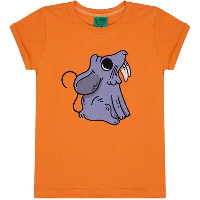 T-shirt kind Raspberry Republic Mouse Orange 2/3 jaar T-shirt kind Raspberry Republic Mouse Orange 2/3 jaar
