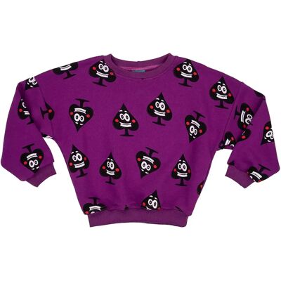 Junior Sweatshirt Raspberry Republic Violet 70/73 Junior Sweatshirt Raspberry Republic Violet 70/73
