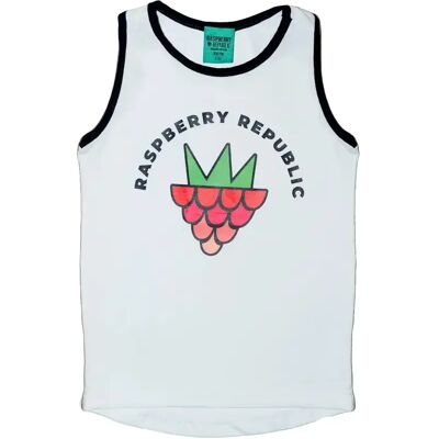 Kindertanktop Raspberry Republic Blanc 70/73 Kindertanktop Raspberry Republic Blanc 70/73