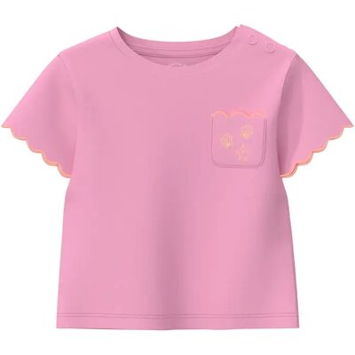T-shirt van jersey met scalloped rand en borstzak voor baby s.Oliver Rose 2 jaar T-shirt van jersey met scalloped rand en borstzak voor baby s.Oliver Rose 2 jaar