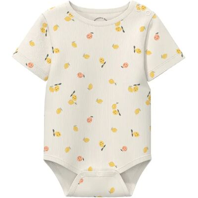 Body t-shirt met all-over print en drukknoopjes voor baby's s.Oliver Beige 2 jaar Body t-shirt met all-over print en drukknoopjes voor baby's s.Oliver Beige 2 jaar