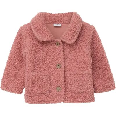 Teddy fleece outdoor vest met katoenen voering voor baby's s.Oliver Rose 2 jaar Teddy fleece outdoor vest met katoenen voering voor baby's s.Oliver Rose 2 jaar