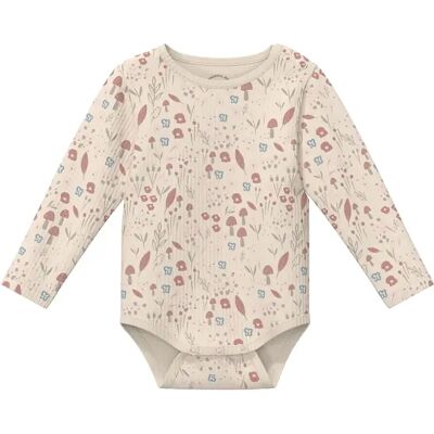 Body t-shirt met all-over print en drukknoopjes voor baby's s.Oliver Beige 2 jaar Body t-shirt met all-over print en drukknoopjes voor baby's s.Oliver Beige 2 jaar