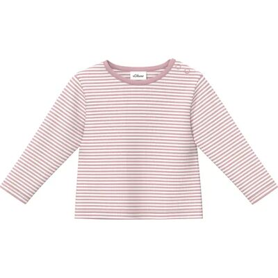 Gestreepte long sleeve T-shirt voor baby's s.Oliver Rose 3 maanden Gestreepte long sleeve T-shirt voor baby's s.Oliver Rose 3 maanden