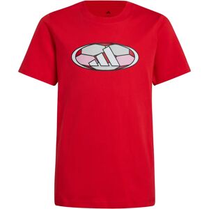 Kinder-T-shirt adidas House Of Tiro Color Block Graphic Rouge 11/12 ans Kinder-T-shirt adidas House Of Tiro Color Block Graphic Rouge 11/12 ans