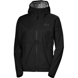 Helly Hansen Vrouwen Momentum 3-Lagen Stretch Jas - Zwart - Jas Helly Hansen Vrouwen Momentum 3-Lagen Stretch Jas - Zwart - Jas