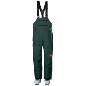 Helly Hansen Women's Powderqueen Overall - Groen XS - Waterdichte Skibroek Helly Hansen Women's Powderqueen Overall - Groen XS - Waterdichte Skibroek