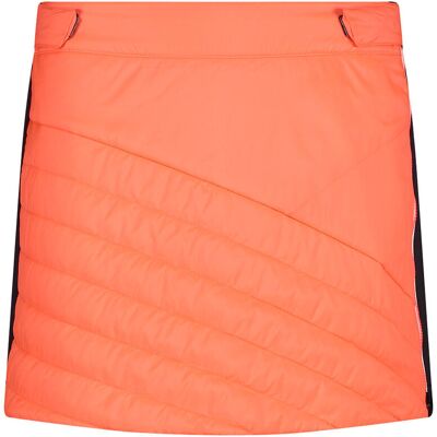 CMP Dames Rok Rood Fluorescent - Geschikt voor outdoor in koud weer CMP Dames Rok Rood Fluorescent - Geschikt voor outdoor in koud weer