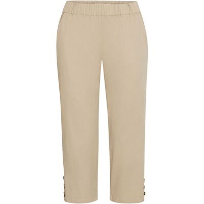 Dames capri broek fransa Kira 1 Beige M Dames capri broek fransa Kira 1 Beige M