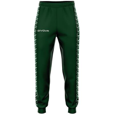 Jogging Givova Terry Band Vert 3XL Jogging Givova Terry Band Vert 3XL