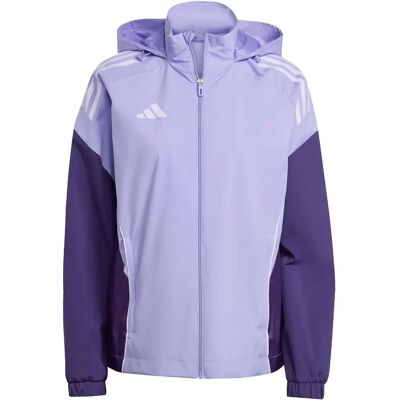 Dames trainingsjack adidas All Weather Tiro 25 Violet XS Dames trainingsjack adidas All Weather Tiro 25 Violet XS