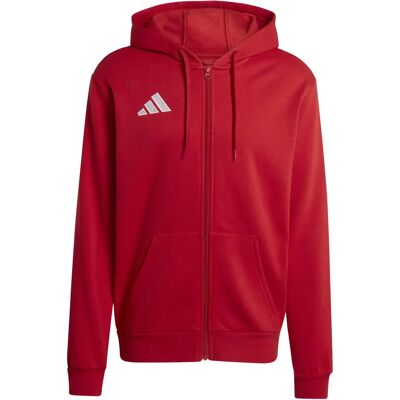 Hooded sweatshirt met rits adidas Entrada 26 Rouge 3XL Hooded sweatshirt met rits adidas Entrada 26 Rouge 3XL