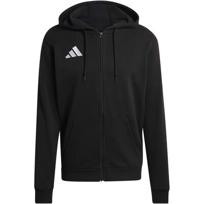 Hooded sweatshirt met rits adidas Entrada 26 Noir XL Tall Hooded sweatshirt met rits adidas Entrada 26 Noir XL Tall