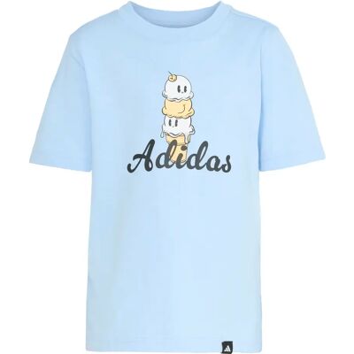 Kinder-T-shirt adidas Food Pack Bleu 9/10 ans Kinder-T-shirt adidas Food Pack Bleu 9/10 ans