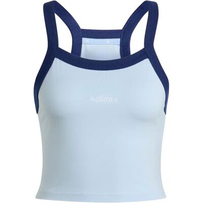 Vrouwelijke geborduurde graphic tanktop adidas Essentials Colorpop Bleu XL Vrouwelijke geborduurde graphic tanktop adidas Essentials Colorpop Bleu XL