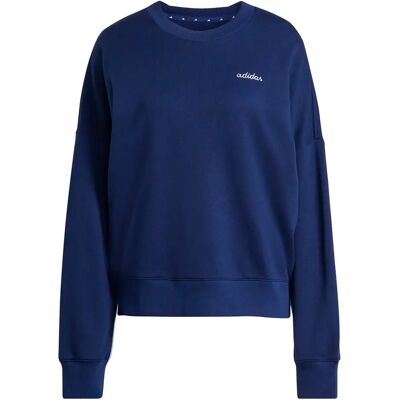 Sweatshirt met geborduurd grafisch ontwerp voor dames adidas Essentials Colorpop Bleu 2XL Sweatshirt met geborduurd grafisch ontwerp voor dames adidas Essentials Colorpop Bleu 2XL