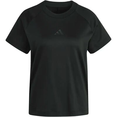 Dames-T-shirt adidas Soft Lux Noir L Dames-T-shirt adidas Soft Lux Noir L