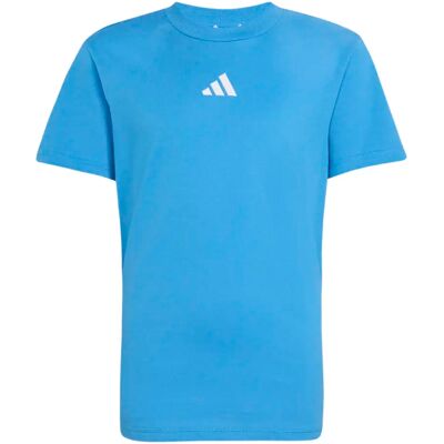 Kinder-T-shirt adidas Essentials Bleu 7/8 ans Kinder-T-shirt adidas Essentials Bleu 7/8 ans