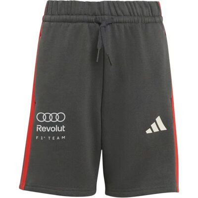 Adidas Audi korte broek voor kinderen Formula One Team DNA Noir 11/12 ans Adidas Audi korte broek voor kinderen Formula One Team DNA Noir 11/12 ans