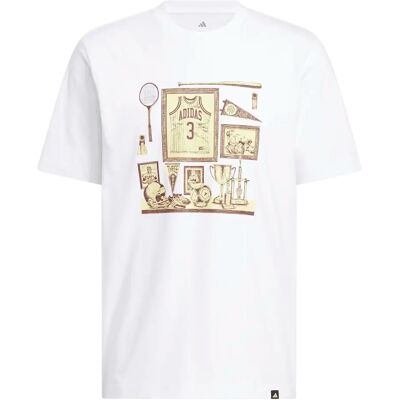T-shirt adidas Memorabilia Blanc L T-shirt adidas Memorabilia Blanc L