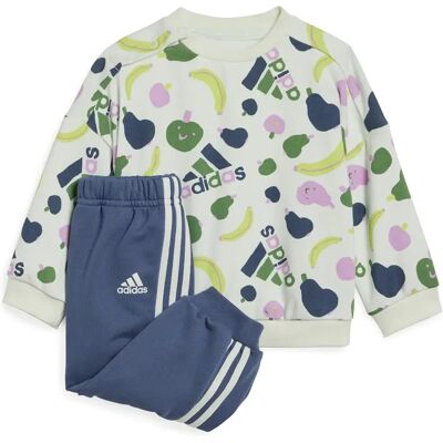 Trainingspak met babyprint adidas Essentials Bleu 0/3 mois Trainingspak met babyprint adidas Essentials Bleu 0/3 mois