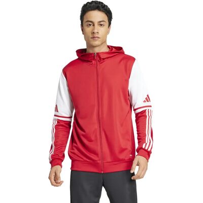 Hooded trainingsjack adidas Squadra25 Rouge S Hooded trainingsjack adidas Squadra25 Rouge S