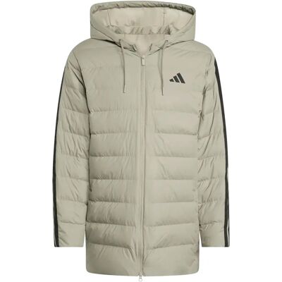 Hooded parka adidas Essentials Climawarm 3 stripes Vert XL Hooded parka adidas Essentials Climawarm 3 stripes Vert XL