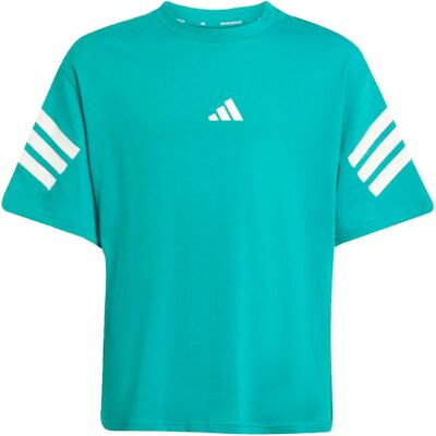 Kinder-T-shirt adidas Future Icons 3 stripes Vert 9/10 ans Kinder-T-shirt adidas Future Icons 3 stripes Vert 9/10 ans
