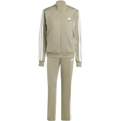 Trainingspak voor dames adidas Essentials 3 stripes Vert M Trainingspak voor dames adidas Essentials 3 stripes Vert M