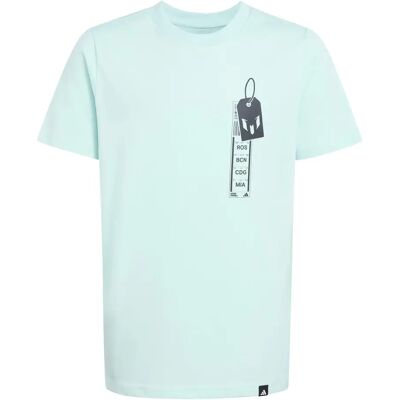 Adidas T-shirt kind Inter Miami FC Messi Fun Graphic Bleu 11/12 ans Adidas T-shirt kind Inter Miami FC Messi Fun Graphic Bleu 11/12 ans