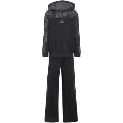 Fleece Hoodie Trainingspak Kind adidas Seasonal Essentials Noir 4/5 ans Fleece Hoodie Trainingspak Kind adidas Seasonal Essentials Noir 4/5 ans