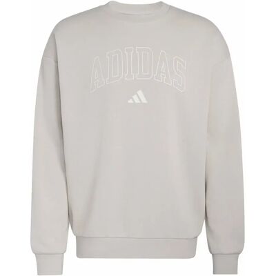 Sweatshirt van Franse terry adidas Seasonal Essentials Collegiate Beige S Sweatshirt van Franse terry adidas Seasonal Essentials Collegiate Beige S