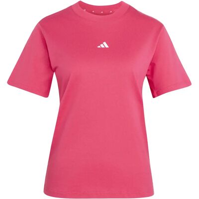 Katoenen dames-T-shirt adidas Essentials Small Logo Rose L Katoenen dames-T-shirt adidas Essentials Small Logo Rose L