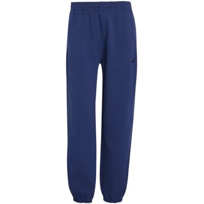 Dames losse joggingbroek adidas Small Logo Cuffed Bleu L Dames losse joggingbroek adidas Small Logo Cuffed Bleu L