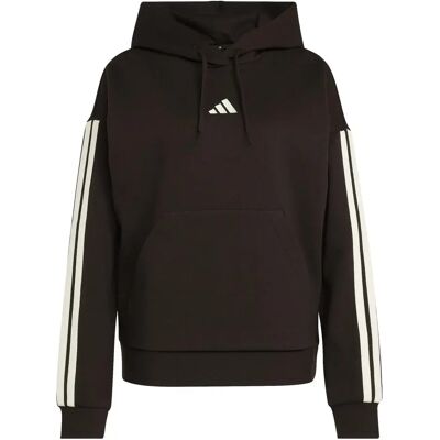 Dames fleece sweater met capuchon adidas Essentials 3-Stripes Marron S Dames fleece sweater met capuchon adidas Essentials 3-Stripes Marron S