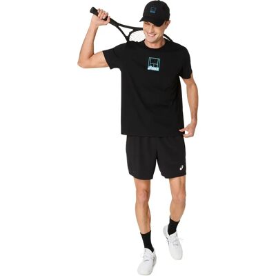 T-shirt Asics Court Core Graphic Noir XS T-shirt Asics Court Core Graphic Noir XS