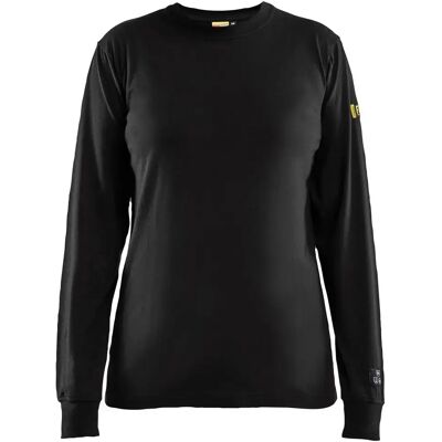 Vlamvertragend T-shirt met lange mouwen voor dames Blaklader Noir XL Vlamvertragend T-shirt met lange mouwen voor dames Blaklader Noir XL