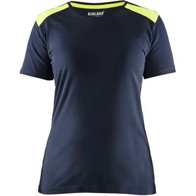Tweekleurig dames-T-shirt Blaklader Bleu 2XL Tweekleurig dames-T-shirt Blaklader Bleu 2XL